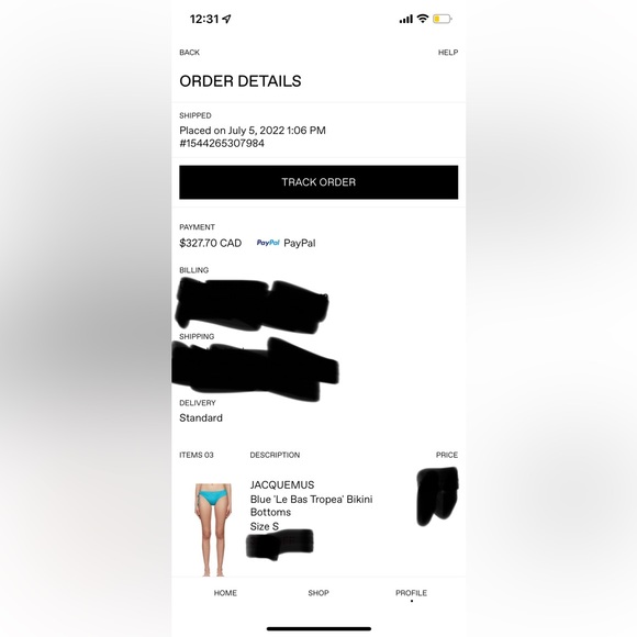 Jacquemus Blue ‘Le Bas Tropea’ Bikini Set - Picture 10 of 10